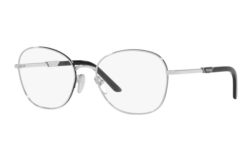 PRADA Eyeglass Frames Women's Silver