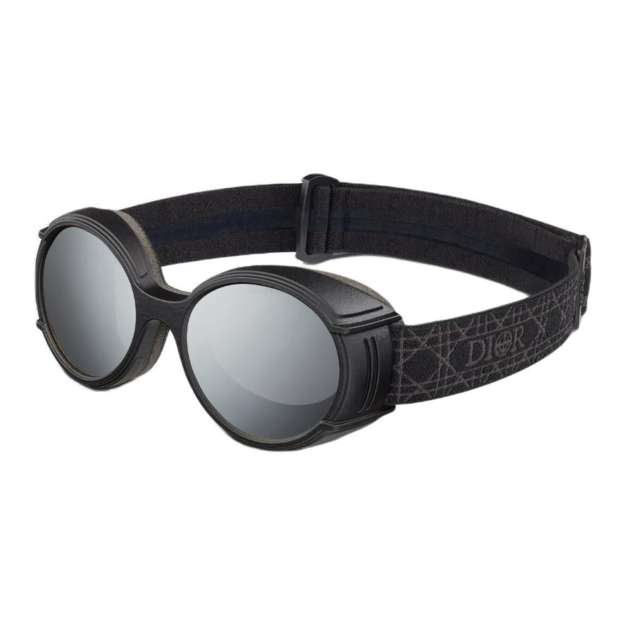DIOR Oval Sunglasses Men's Black
