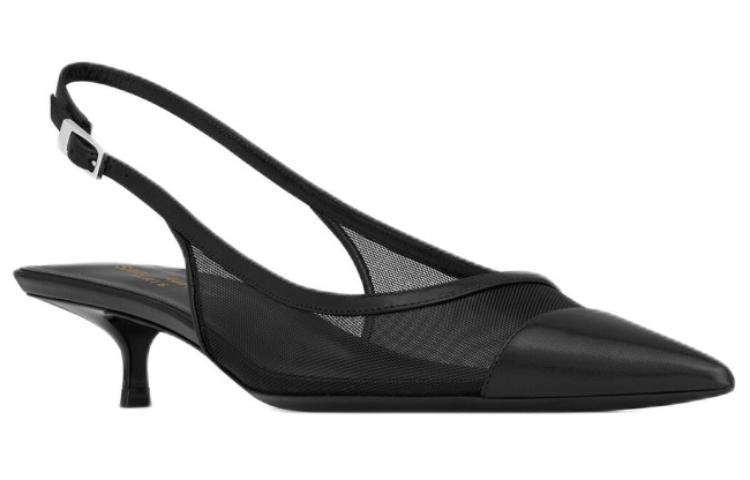 SAINT LAURENT Oxalis Slingback Pumps