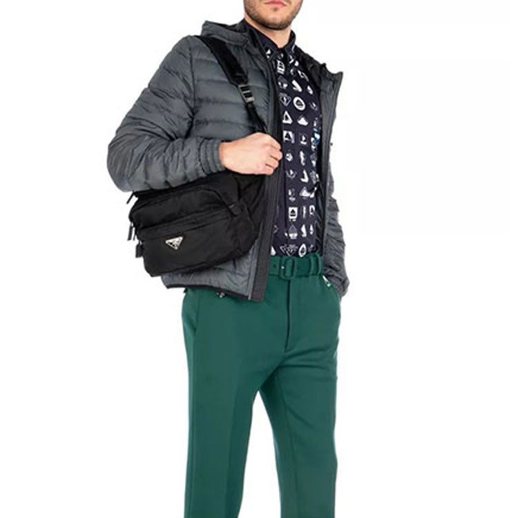 PRADA Down Jacket Men's Dark Gray