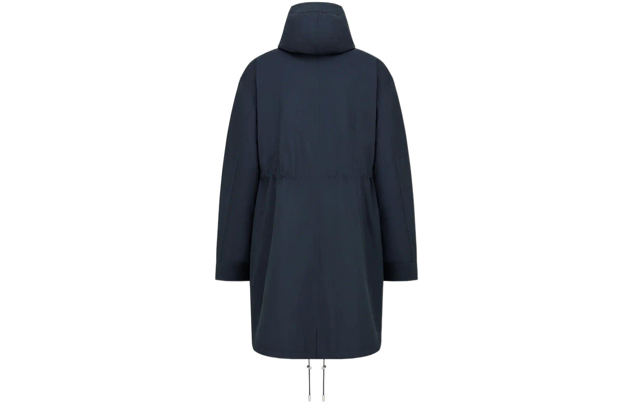 DIOR Zip Up Hooded Parka