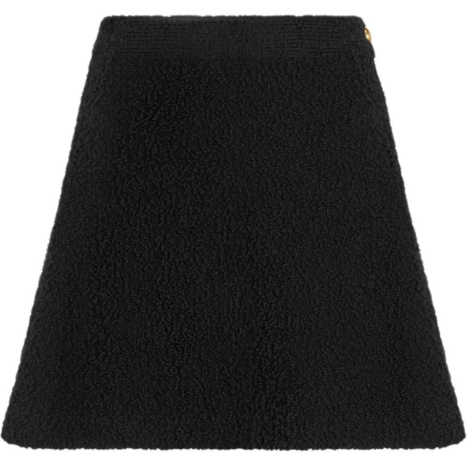 DIOR Casual Short Skirts Women's Black