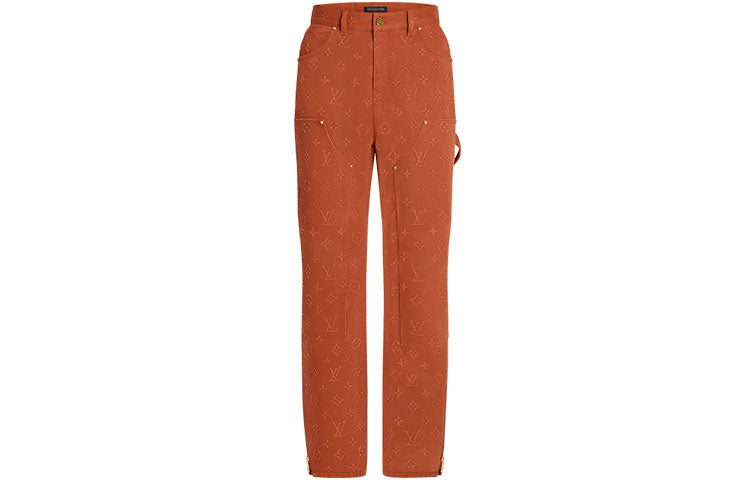 LOUIS VUITTON Monogram Workwear Denim Pants