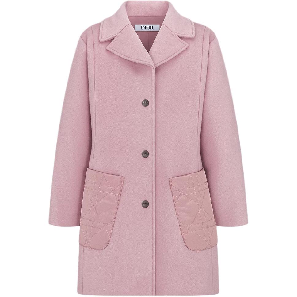 DIOR Coat FW24 Vintage Pink Kids'