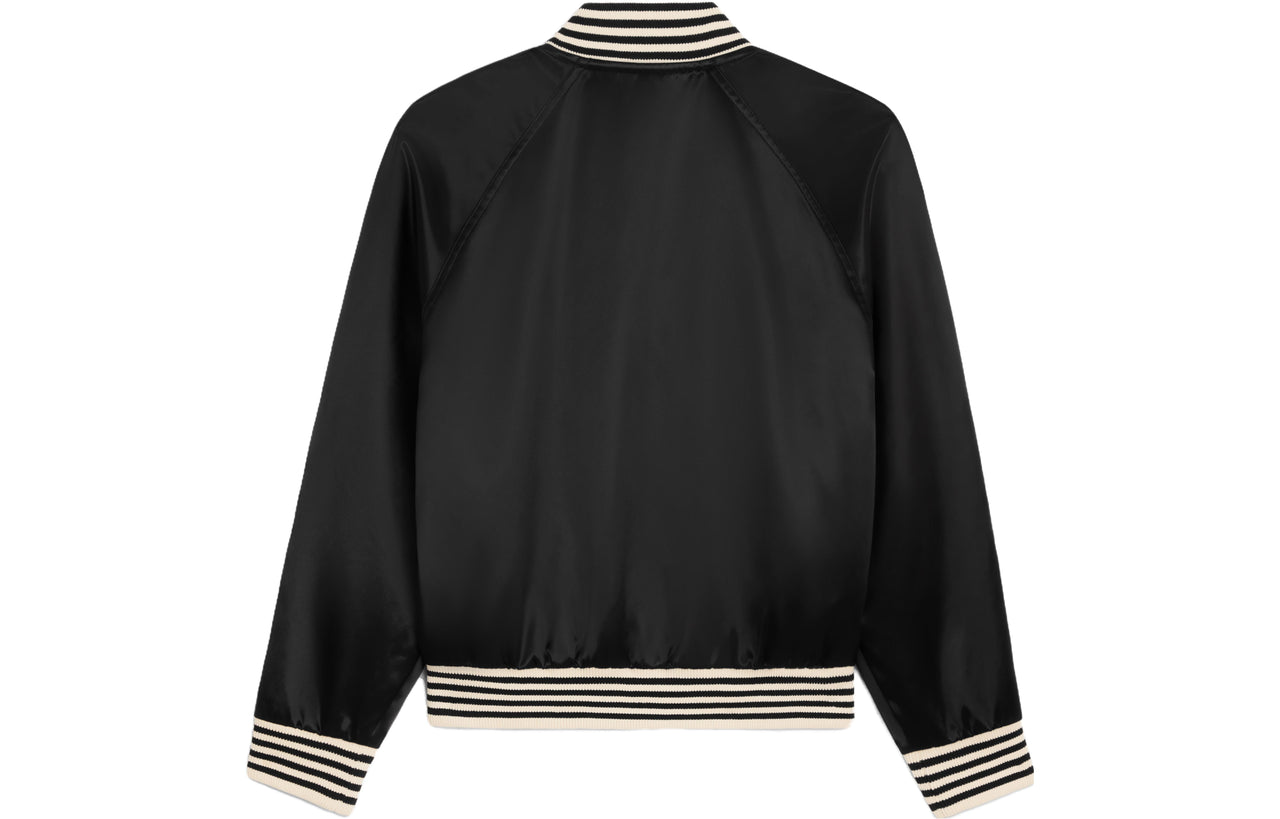 CELINE Embroidered Teddy Jacket
