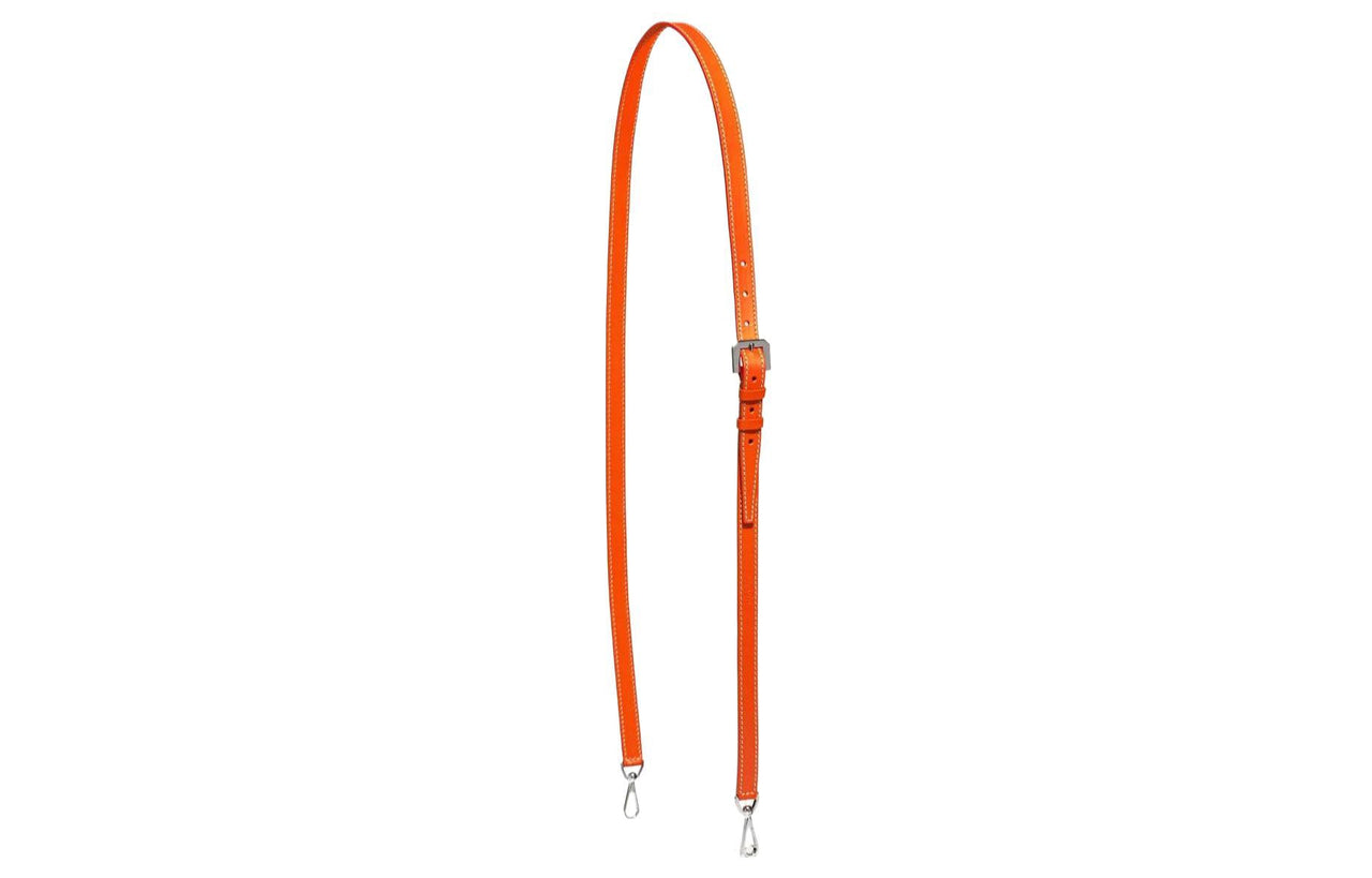 GOYARD Cow Leather Dog's Teeth Bag Straps Small Size Unisex Orange