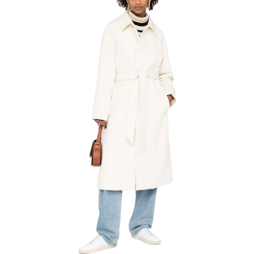 CELINE Coats Women's White