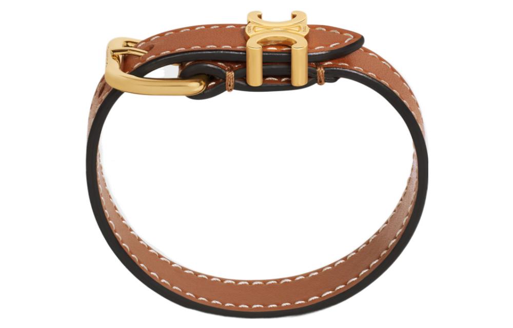 CELINE Calfskin Wristbands Women's