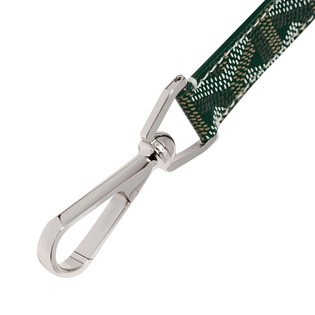 GOYARD Canvas With Calfskin Keychain Bag Accessory Unisex Green