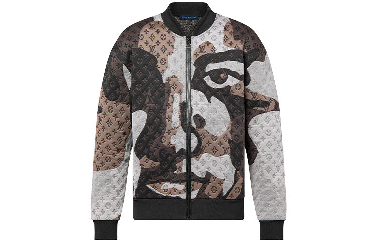 LOUIS VUITTON Monogram Cotton Jersey Bomber