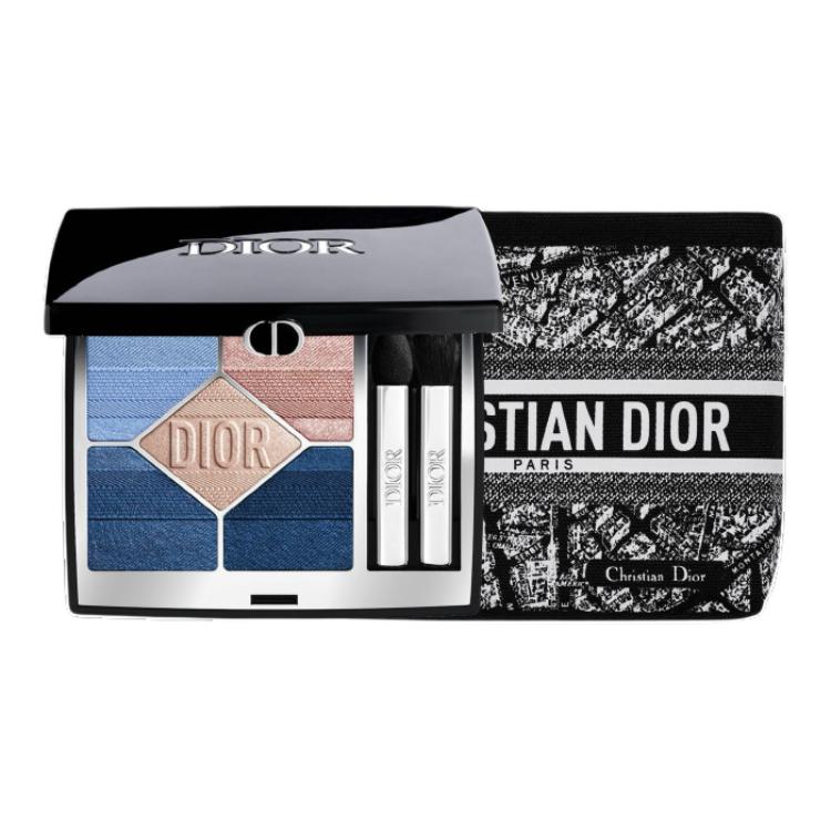 DIOR 2024 Fall Paris Map In Vibrant Five Colors Eye Shadows Powder Eye Enhancing Shimmer