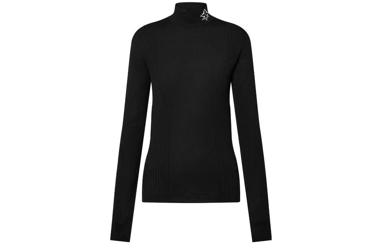 LOUIS VUITTON Ribbed Accent Pullover