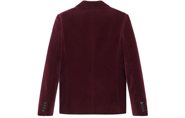 CELINE Business Suits Women's Burgundy