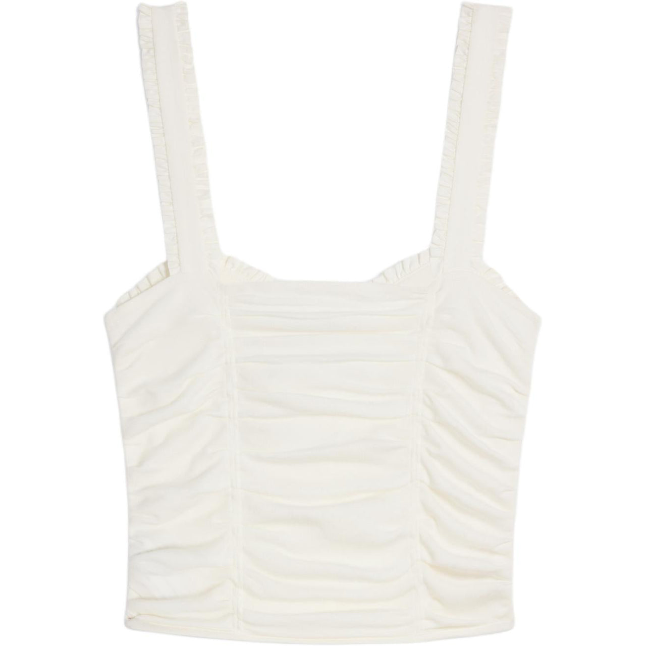 CELINE Gathered Cropped Top