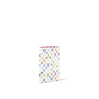 LOUIS VUITTON X Takashi Murakami Passport Cover White Multicolored
