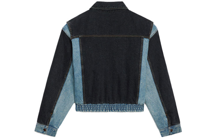 CELINE Denim Jackets Women's Black
