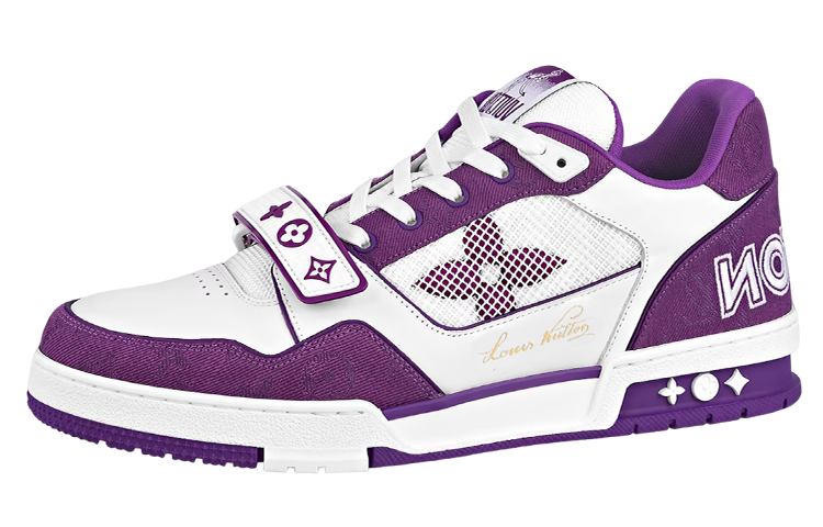 حذاء رياضي LOUIS VUITTON Lv "White Violet"