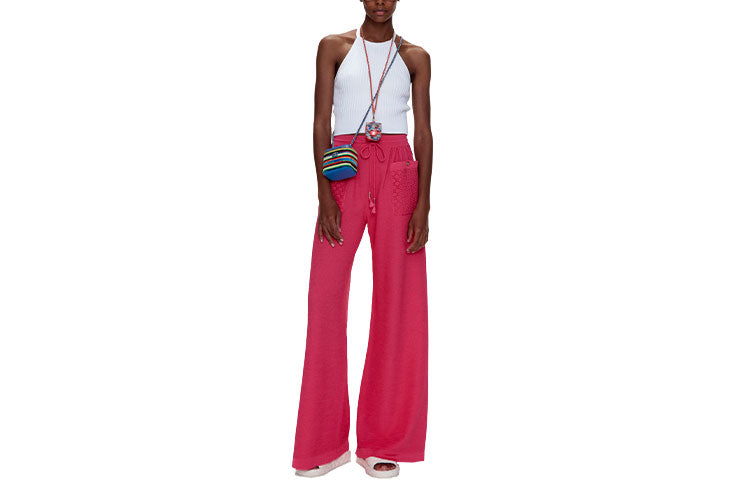 CHANEL Casual Pants Women's Pink