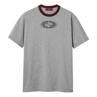Gucci SS25 Interlocking G Shadow Print T-Shirt 'Grey Ancora' 795957-XJGQ6-1230