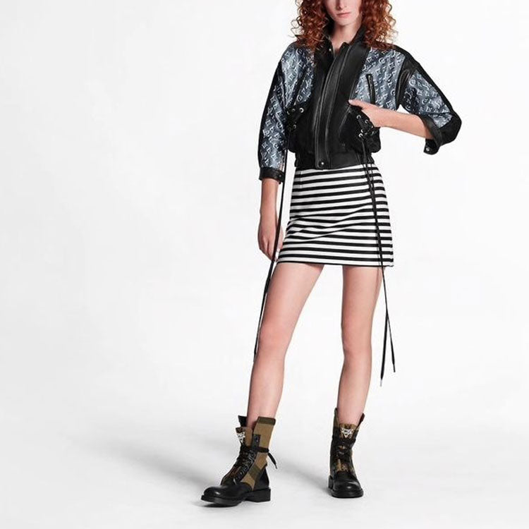 LOUIS VUITTON Casual Long Skirts Women's Black