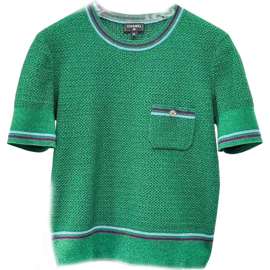 CHANEL Knitwear Women's Green