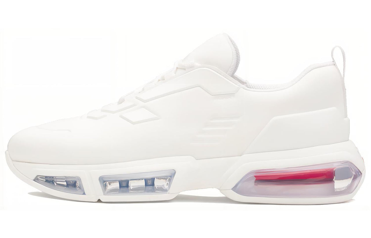 PRADA Collision Low-Top Casual Shoes Men's White