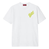 Gucci Logo Cotton Jersey T-shirt 'White' 796395-XJHDC-9007