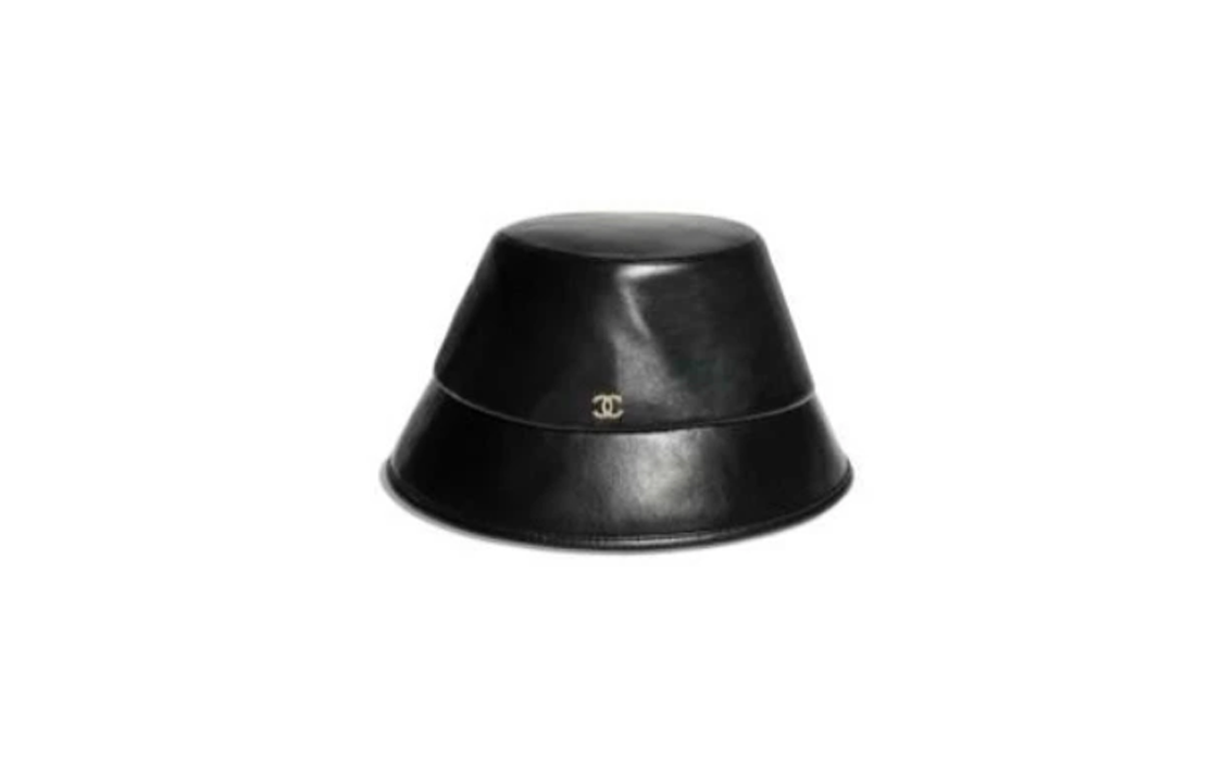 CHANEL Lambskin Bucket Hats Women's