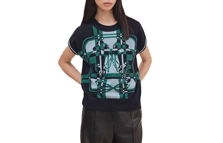 HERMES Knitwear Women's Oxford Green