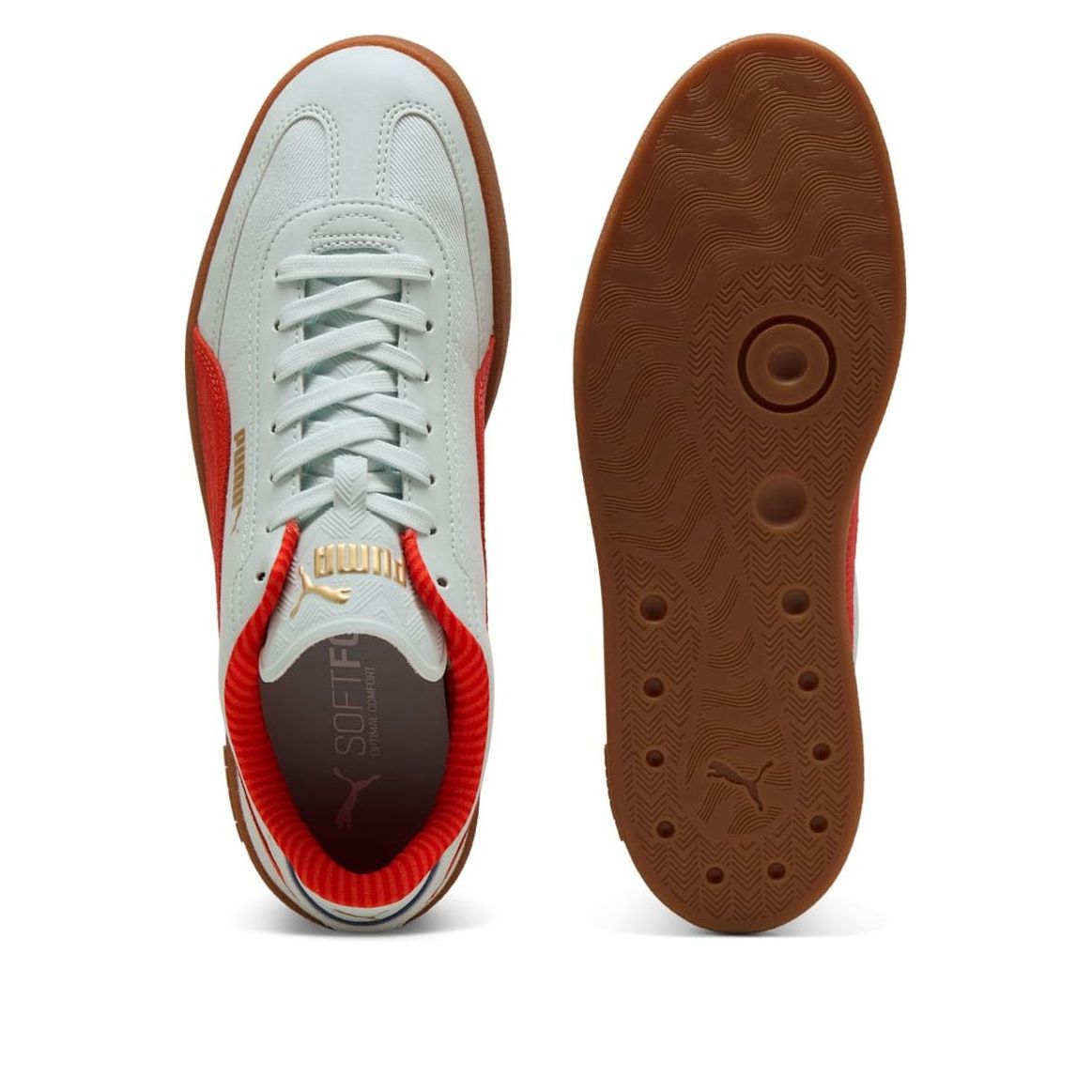 PUMA Club II Era Retro 'Ocean Glass Flame Red' 402621-02