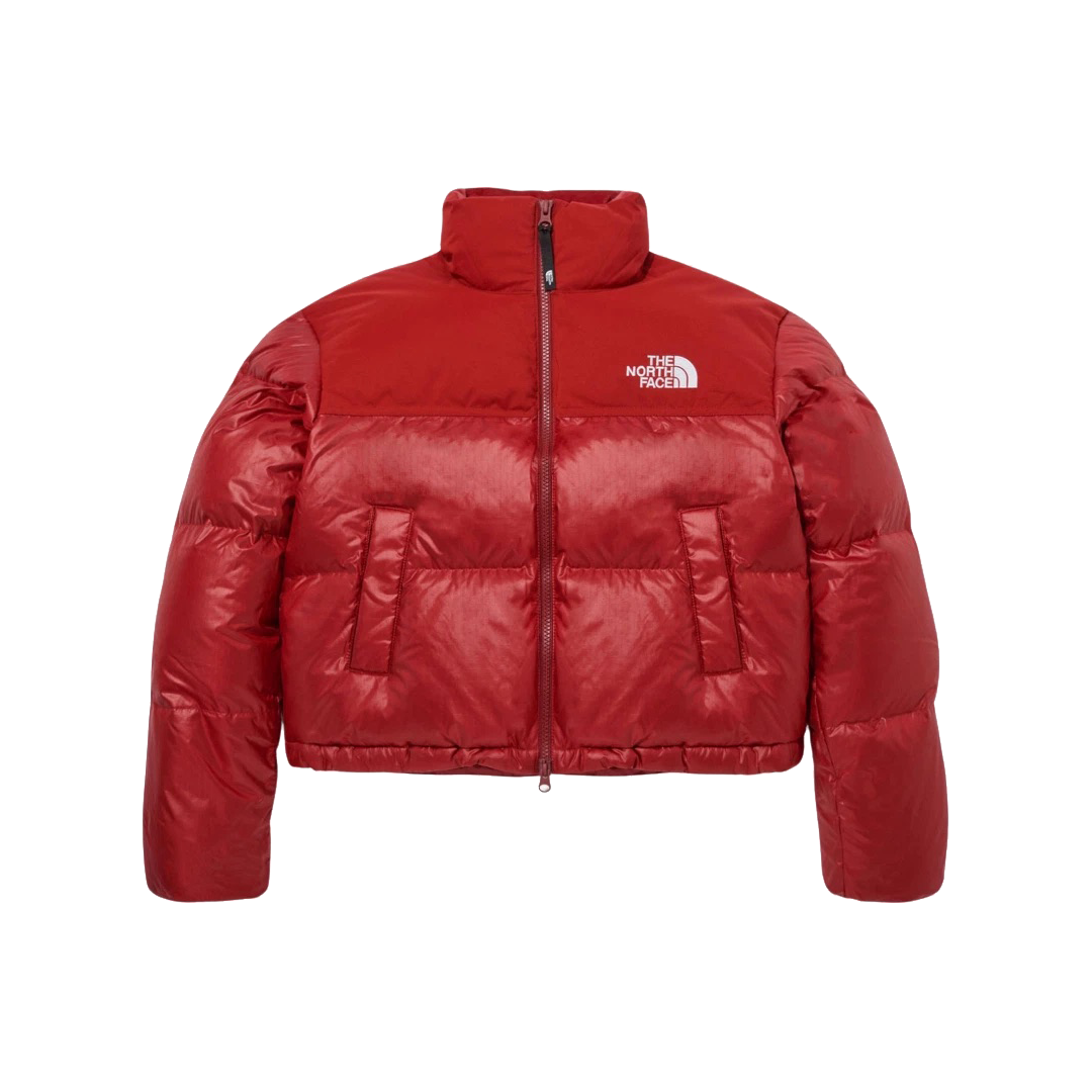 (WMNS) The North Face White Label Novelty Nuptse Down Jacket Asia Sizing 'Dark Red' NJ1DP85M
