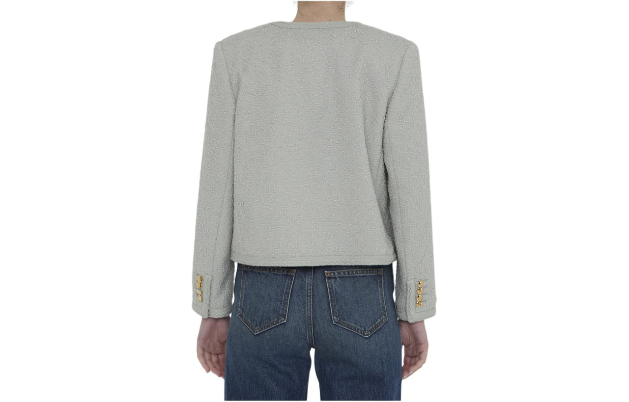 CELINE Chelsea Jacket In Lightweight Natté