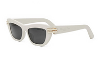 DIOR Cat Eye Sunglasses Unisex Gray
