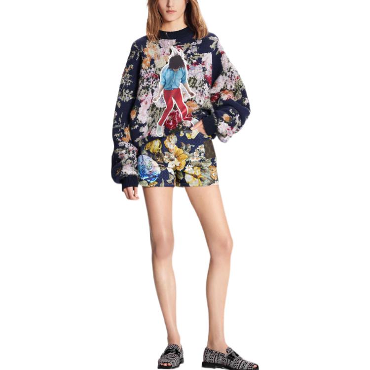 LOUIS VUITTON FW22 Sweater Women's Blue