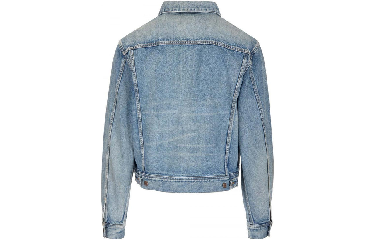 CELINE Denim Jacket Women's Blue