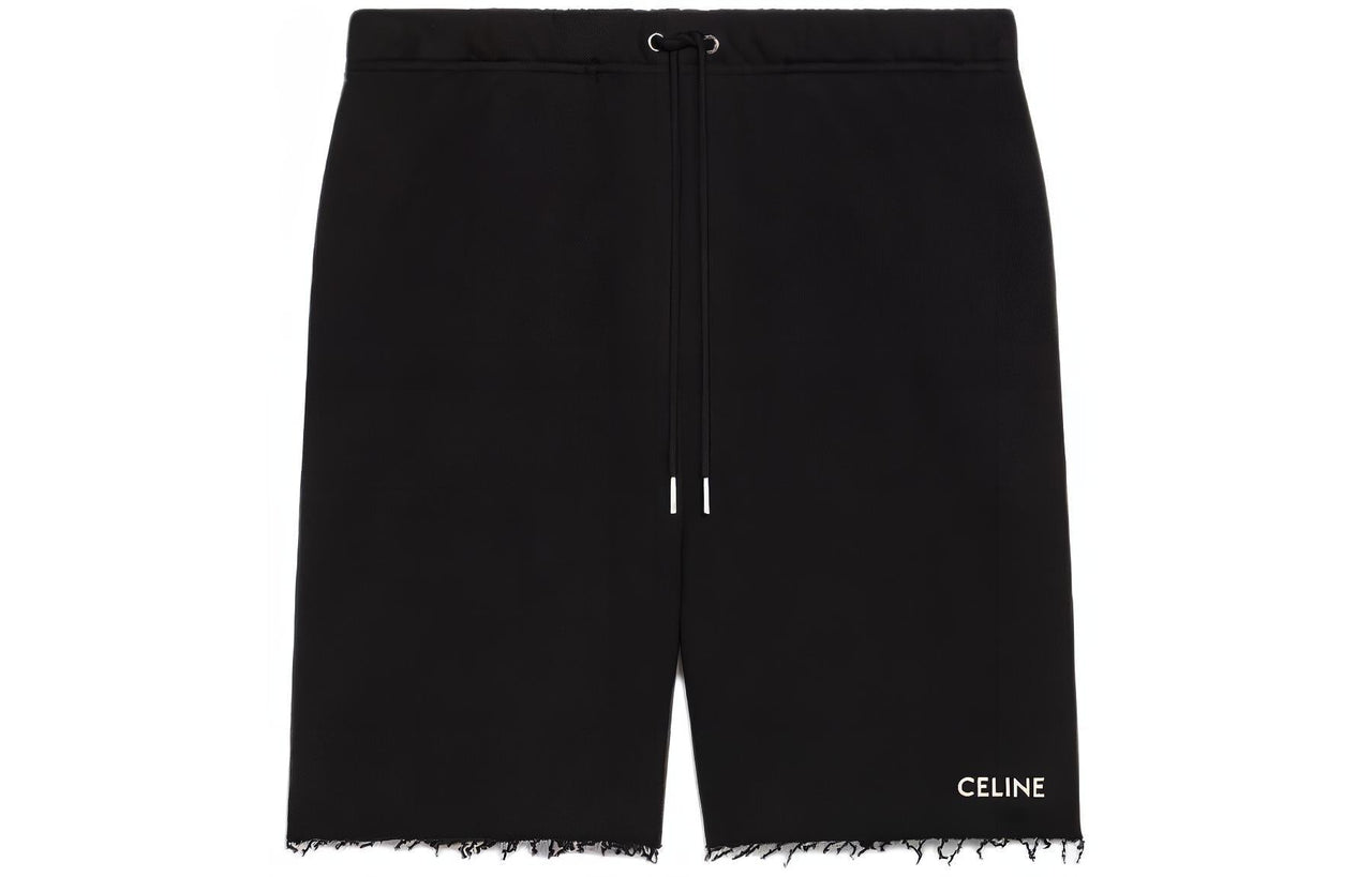 CELINE Embroidered Shorts
