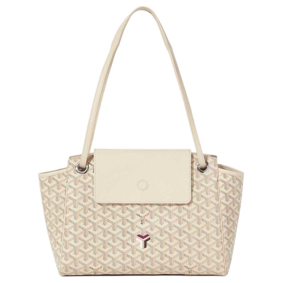 GOYARD Rouette Canvas Canvas Bag One Shoulder Handbag Regular Women's Sand Stone