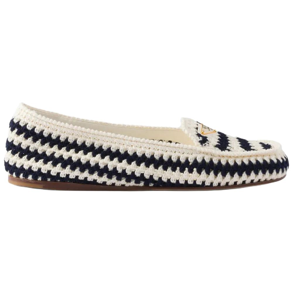 PRADA Crochet Loafers Women's