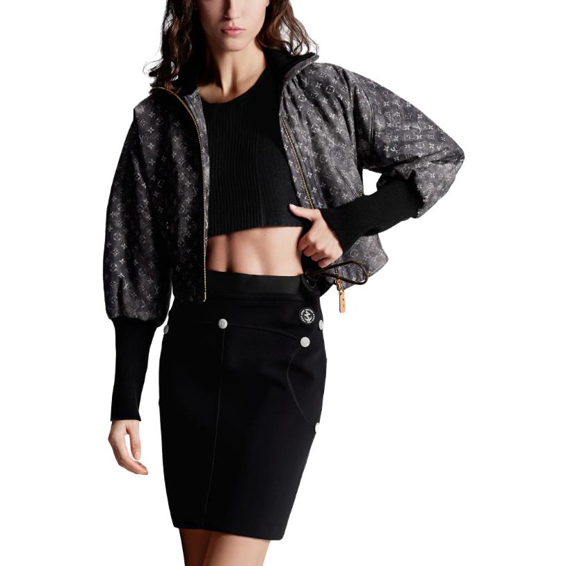 LOUIS VUITTON SS24 Casual Short Skirts Women's Black