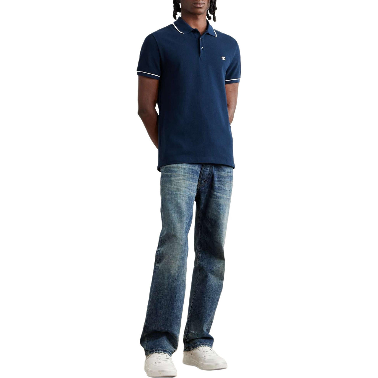 CELINE FW23 Polo Shirt Men's Blue