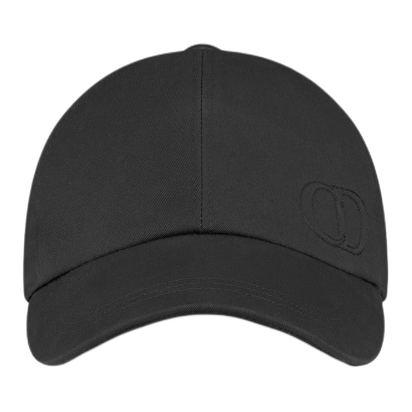 DIOR Cotton Baseball Caps Men's Black