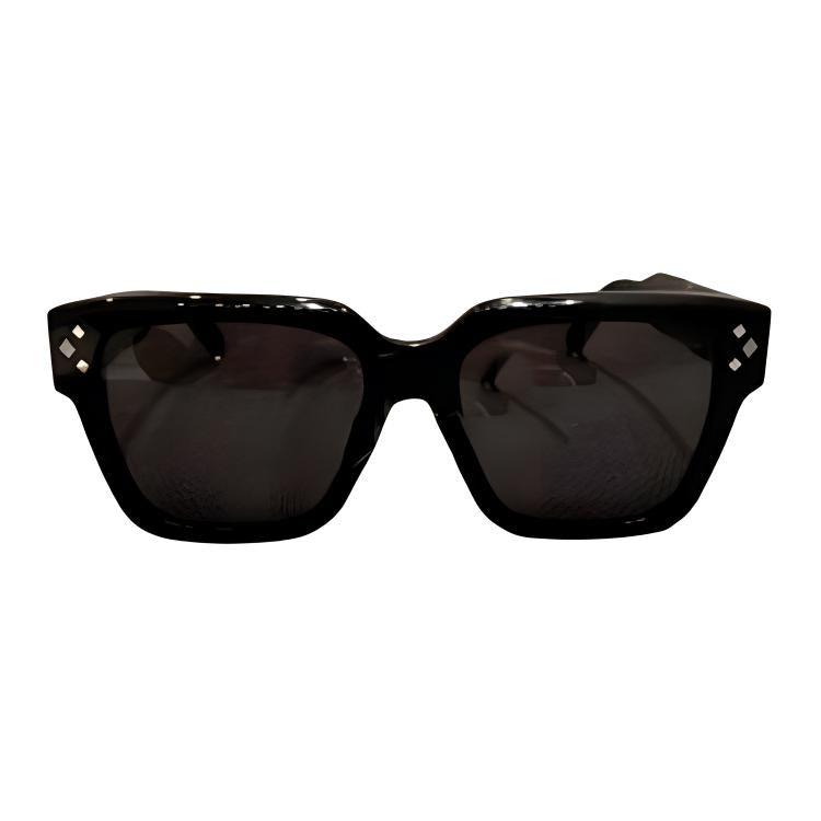 DIOR Acetate Square Sunglasses Men's Multicolor