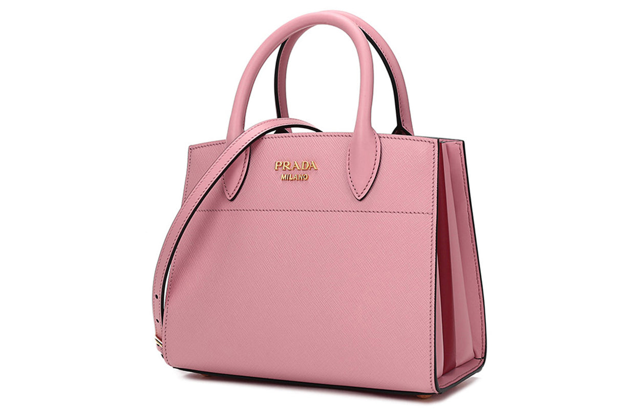PRADA Cow Leather One Shoulder Handbags Regular Women's Pink