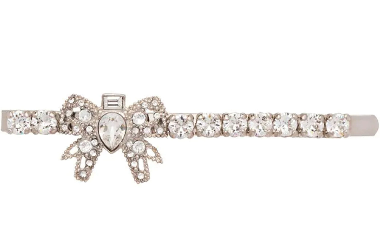MIU MIU Crystal Hair Clips Women's