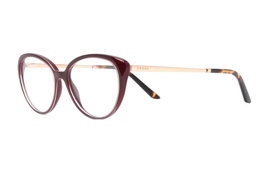 PRADA Eyeglass Frames Women's Red
