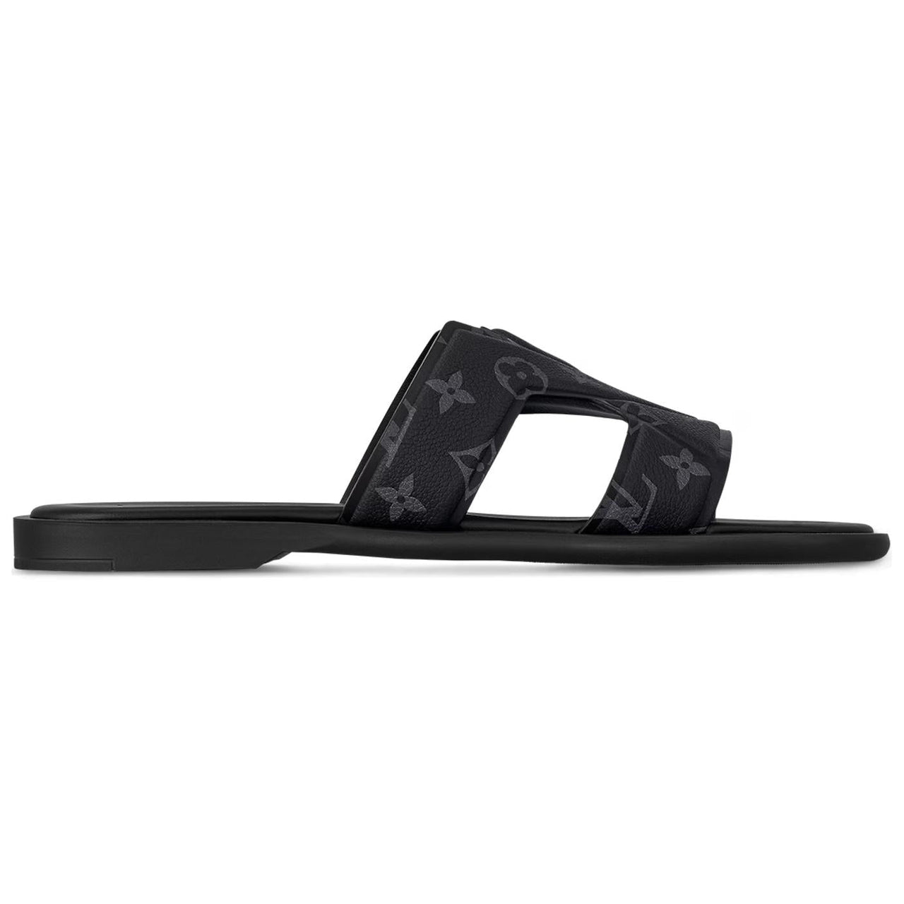 LOUIS VUITTON Oasis Slide Slippers Men's Black