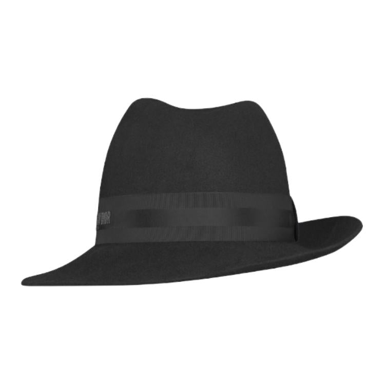 DIOR Rabbit Fur Felt Hats & Caps Women's Black