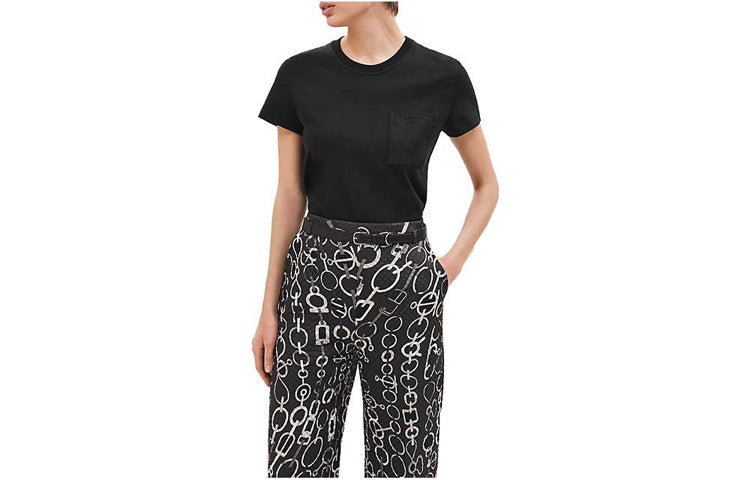 HERMES T-Shirts Women's Black