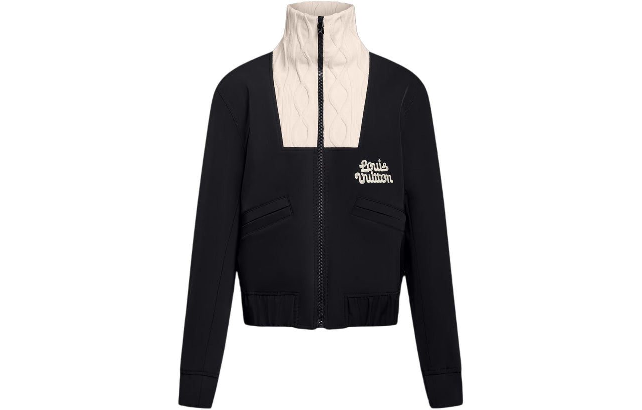 LOUIS VUITTON By Tyler The Creator Knitted Collar Embroidered Technical Blouson