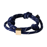 MIU MIU Fabric Bracelets Unisex Blue